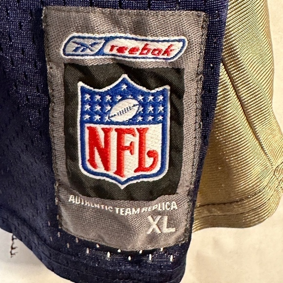 Retro Vintage Reebok NFL Rams Football Jersey size mens XL - Picture 10 of 11